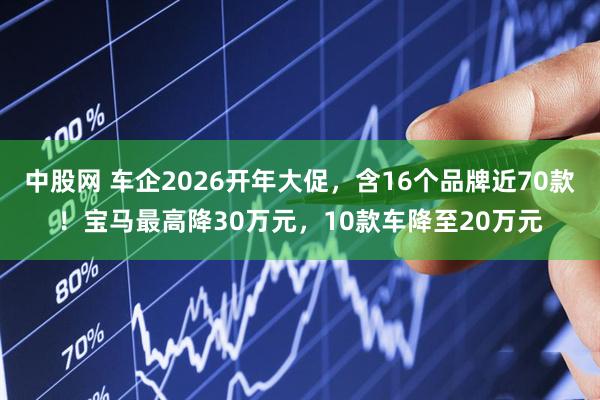 中股网 车企2026开年大促，含16个品牌近70款！宝马最高降30万元，10款车降至20万元